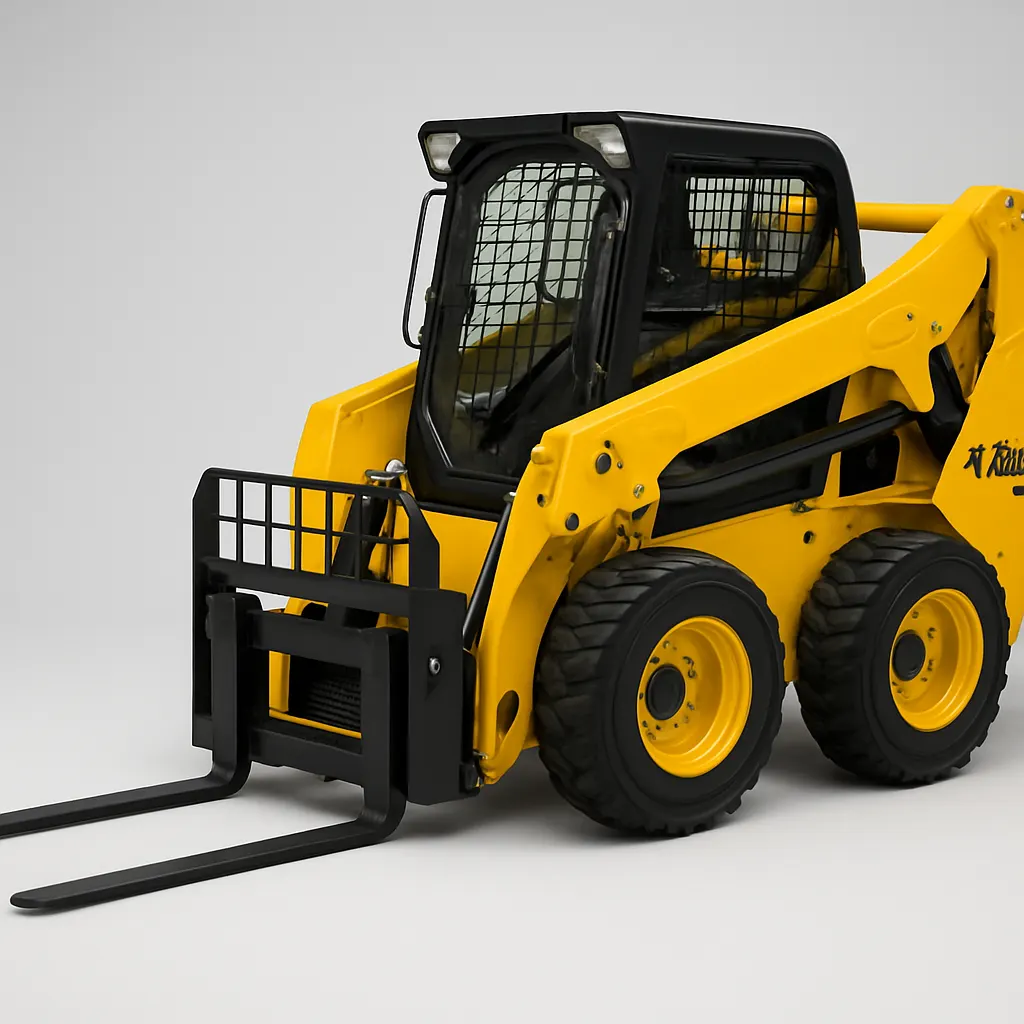 Bobcat S530 Skid Steer with Bucket & Forks